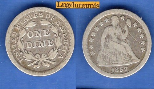 Etats unis one dime - dime, 1857
