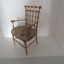 Ancien fauteuil capitonné - ancien,
