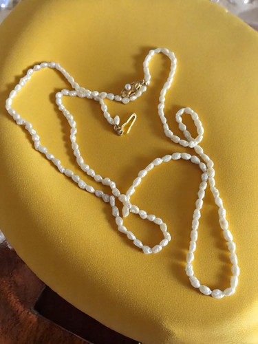 Collier perles culture - perles,