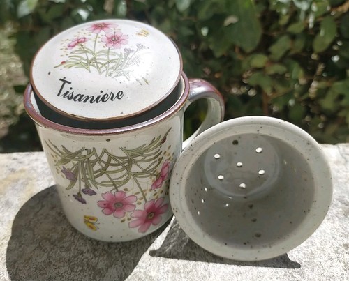 Tisaniere céramique décor - ,