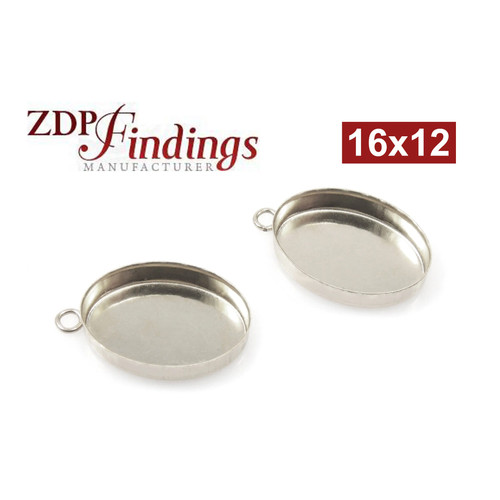 8pcs bezel setting oval - 8pcs,