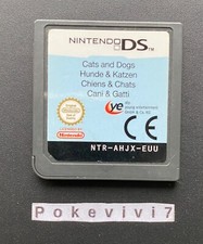 Jeu Nintendo DS CHIENS & CHATS Cartouche seule SANS BOÎTE