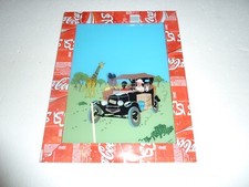 beau fixée sous verre  de