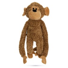 Beeztees Jouet Pour Chien Peluche Singe Vik Marron 40x20x13,5 Cm
