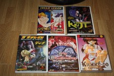 lot de 5  dvd  Manga Anime Érotique