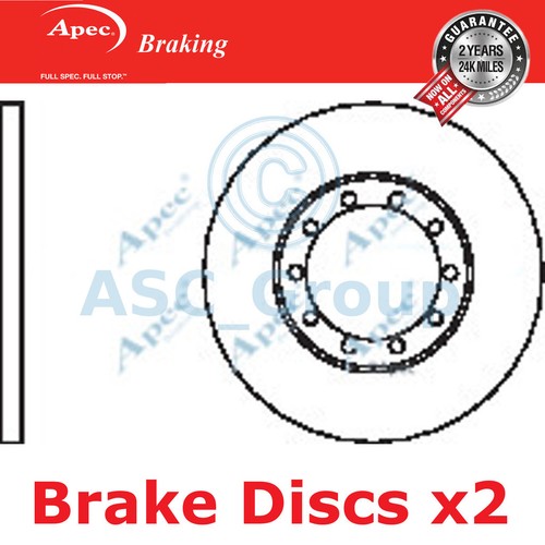 Apec braking 280mm uni oe - 2x,