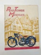  RTM REVUE TECHNIQUE MOTOCYCLISTE N*75 FEVRIER 1954 MOTEURS SACHS REGINA HOREX