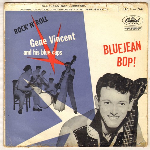 Gene vincent blue jean bop - gene, "blue