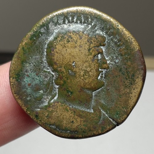 Monnaie romaine hadrien - monnaie, ,