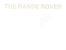 Catalogue Brochure Land Rover Range Rover 2008 France