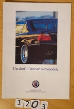 ALPINA BMW B3, B10, B10 V8, B12 6.0 Prospectus 28 pages Fr 03/1999 Tuning