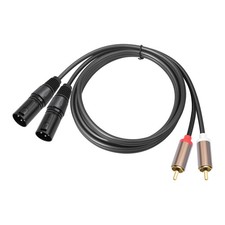 Câble  Vers 2xLR XLR 3