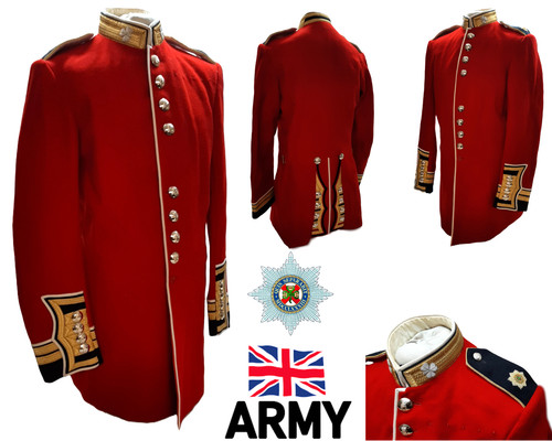Tunique irlandaise veste rouge - irlandaise,