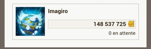 Kamas serveur imagiro dofus - kamas,, imagiro,