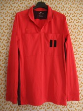 Maillot Arbitre Nike Dri Fit Rouge manche Longue Porté Football vintage - S