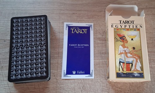 Jeu tarot égyptien - jeu,