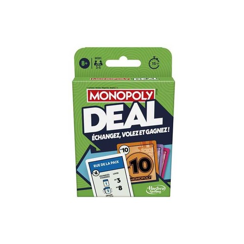 Jeu classique monopoly deal - monopoly,