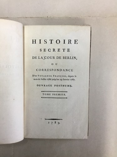 Histoire secrète cour - la,