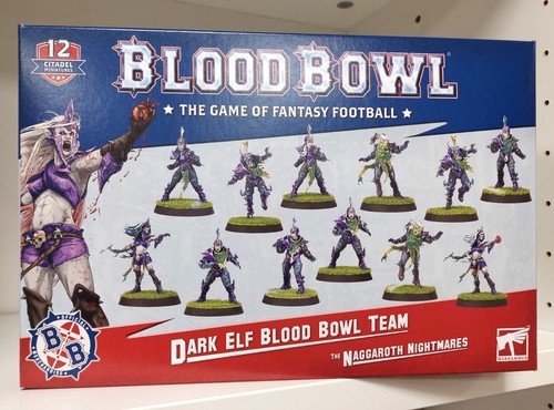 Blood bowl team dark - blood, elf