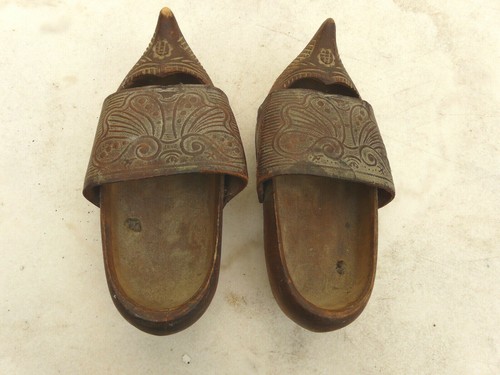 Ancienne paire sabot - paire, de