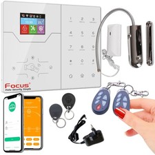 Alarme pour Garage sans-fil : Sécurité Connectée 4G GSM - 433 MHz