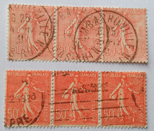 France 1924 2 bandes - france, 3
