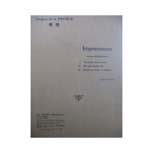 Presle jacques - presle,