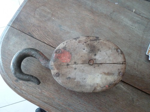 Ancien palan marine - palan, de