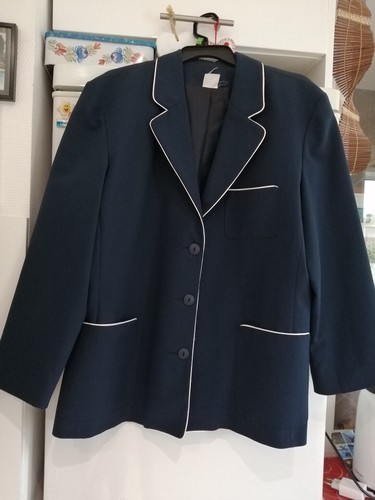 Veste femme bleu - marine, t44