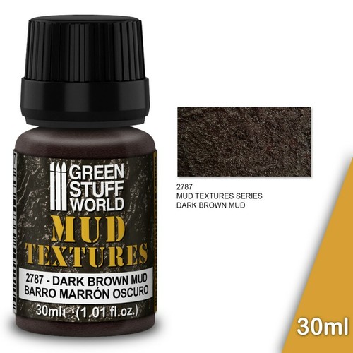 Textures boue brun - -,