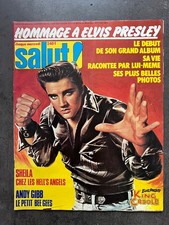 Salut magazine n° 66 de aout 1978 - Elvis - Sheila chez les Hell's Angels