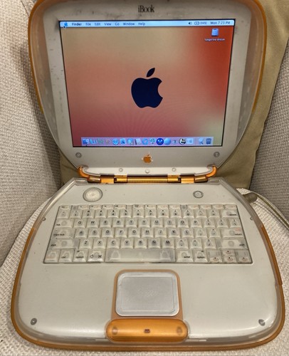 Vintage apple ibook clamshell - apple,