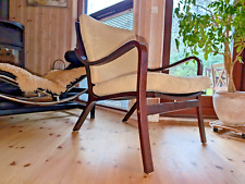 Chaise de Salon Vintage 60er Palissandre Skalma Rétro Easy Danois 60s B12b