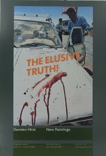 Damien HIRST : The elusive truth - Affiche originale