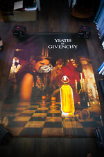 GIVENCHY YSATIS  Large French Vintage Advertising Poster Original 1989