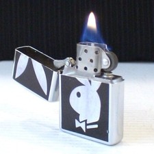 Briquet ancien Star Playboy tempête Laque Design Lighter Feuerzeug Accendino