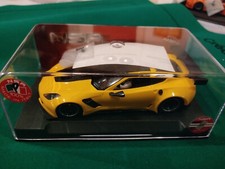 Slot Car Voiture de Circuit 1/32 CORVETTE C7R YELLOW NSR