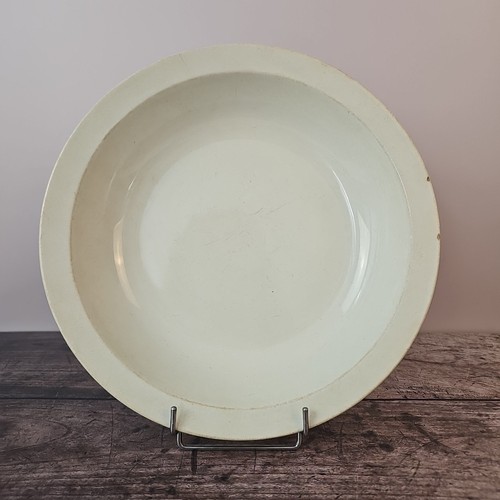 Plat rond creux faïence - plat,