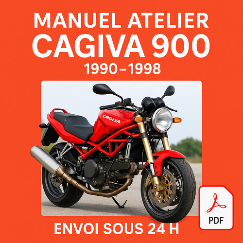Manuel atelier cagiva 900 - atelier,