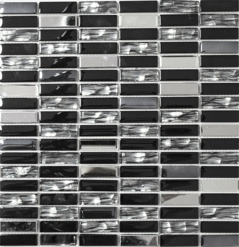 Pâte verre inox - de, carreaux