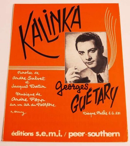 Partition vintage sheet music