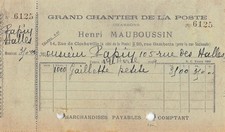 1929 GRAND CHANTIER DE LA