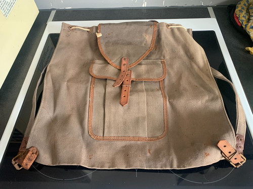 Ancien sac dos de - sac,