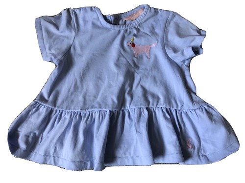 Haut smock bleu pâle joules - bleu,