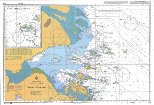Carte maritime admiralty 1199 - carte,