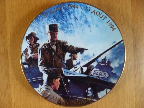 Assiette commemorative 50eme - assiette,