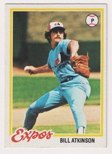 1978 Topps #43 Bill Atkinson