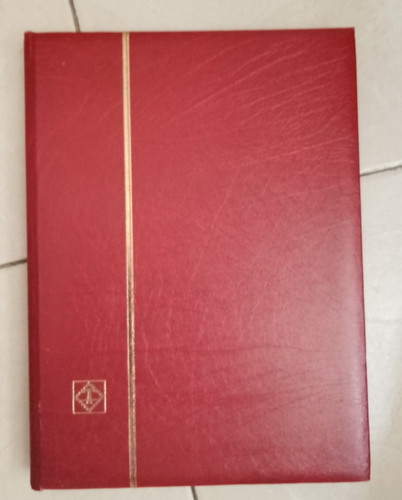 Album timbres rouge pages - album,