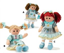 Bambola De Tissu Azules Plush