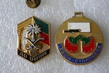 insigne légion étrangère 6° REG AD UNUM Opération Daguet médaille Légion